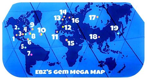 Gem Mega Map Steven Universe Amino
