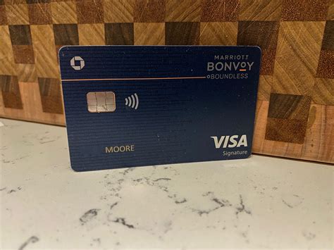 My New Chase Marriott Bonvoy Boundless Card Arrived Moore With Miles