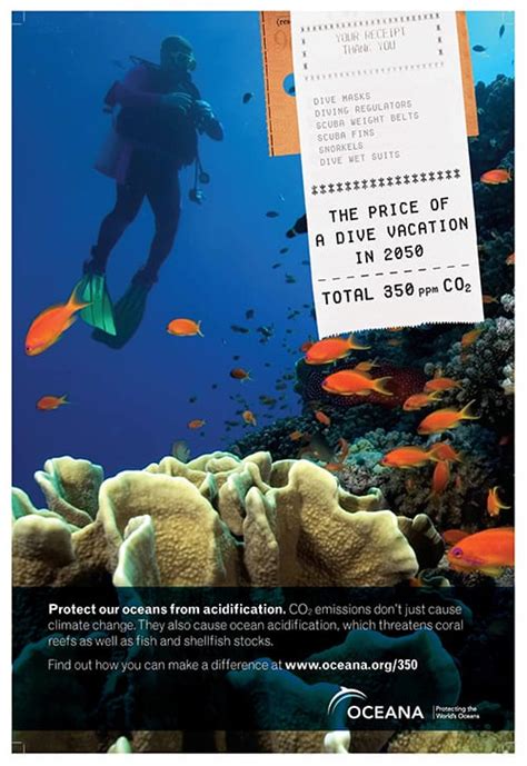 Ocean Acidification Oceana Advertising Campaign In Copenhagen Oceana Usa