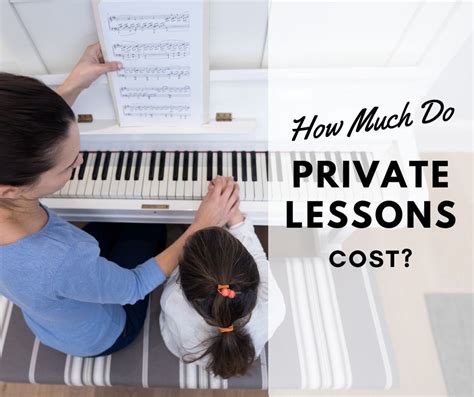 How Much Do Private Music Lessons Cost