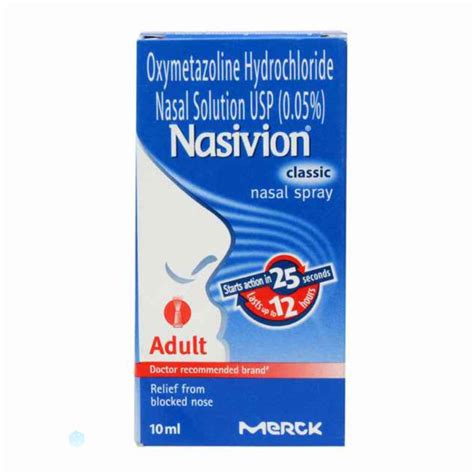 Nasivion 005 Classic Adult Nasal Spray 10 Ml Price Uses Side