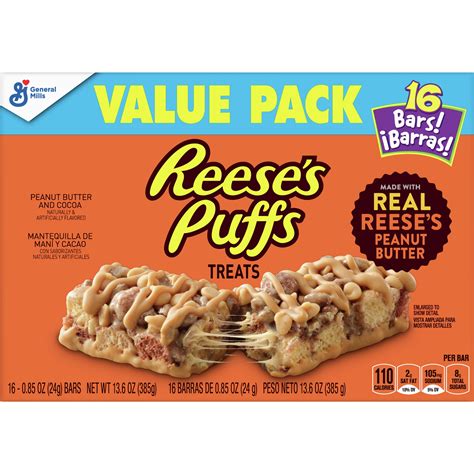reese s puffs treat bars 16 count