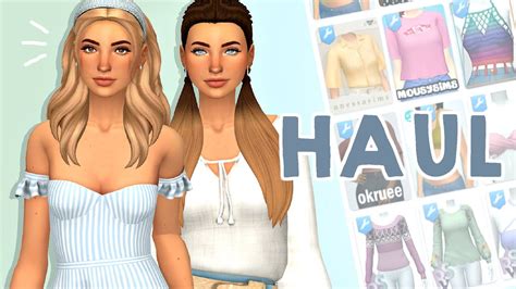 Best Cc Finds Sims 4 Custom Content Haul Maxis Match Sims Sims Otosection