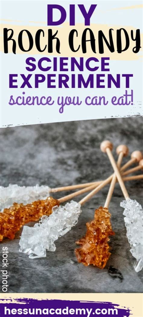 Rock Candy Science Experiment Step By Step How To Guide