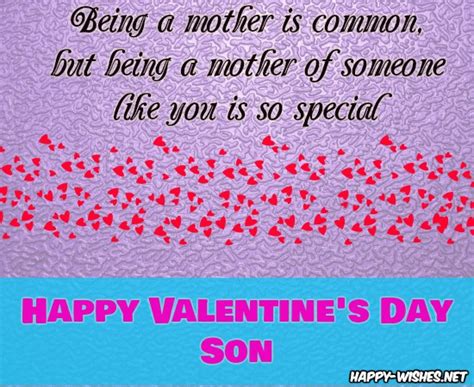 Happy Valentines Day Wishes For Son - Quotes & images You are my valentine written by c.