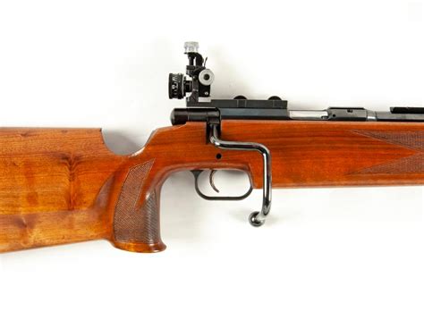 Sold At Auction Anschutz Model 54 22lr Match Rifle