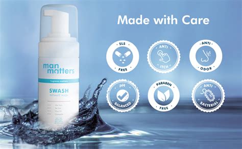 Man Matters Intimate Wash For Men Anti Itch And Anti Fungal Sanitizer