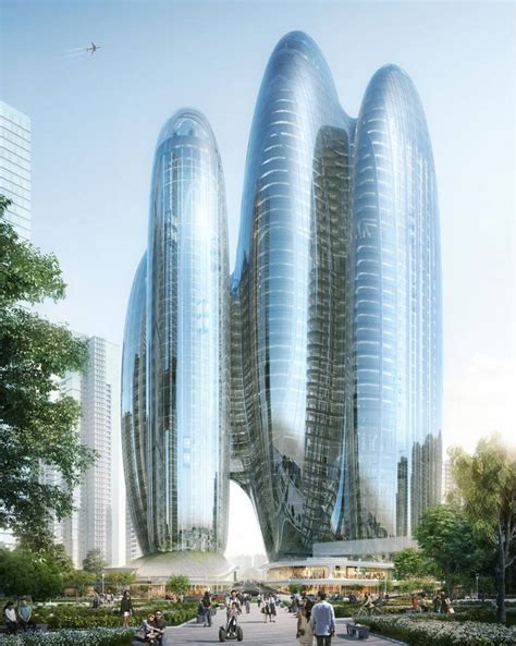 Zaha Hadid Architects Oppo Shenzhen Towers Wordlesstech
