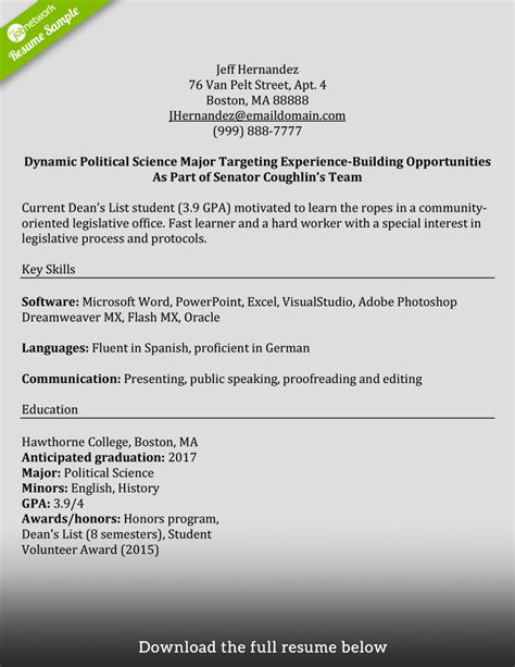 Learn more about who we are, how you can contact us and how we process personal data in our privacy policy. Sample Resume For College Student Seeking Internship ...