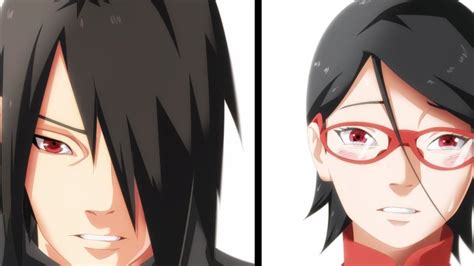 Sasuke Meets His Daughter Sarada Naruto Gaiden 704 Youtube