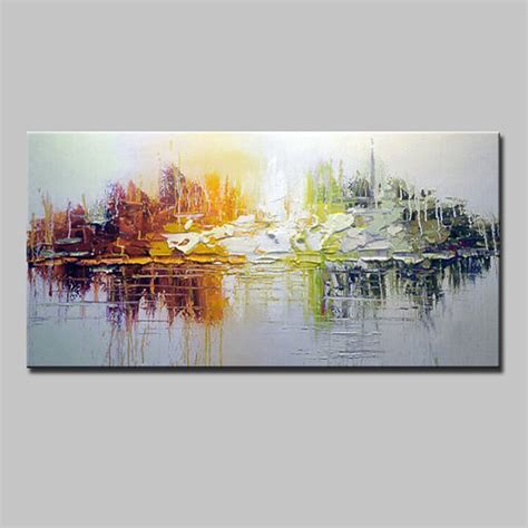 Oil Painting Hand Painted Abstract Classic Traditional Modern With