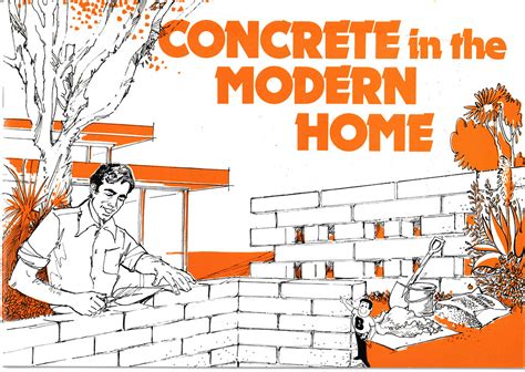 Bunnings Concrete In The Modern Home 1970s80s Flickr