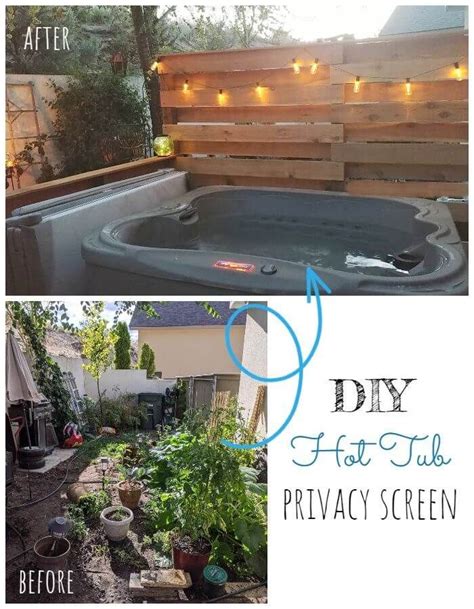 Diy Hot Tub Privacy Screen In 2021 Hot Tub Privacy Diy Hot Tub Hot Tub