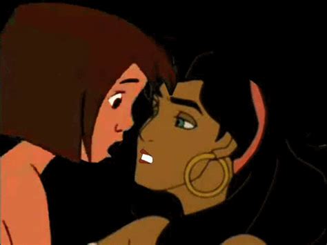Disney Crossover Images Esmeralda And Mowgli Kiss Free Nude Porn Photos