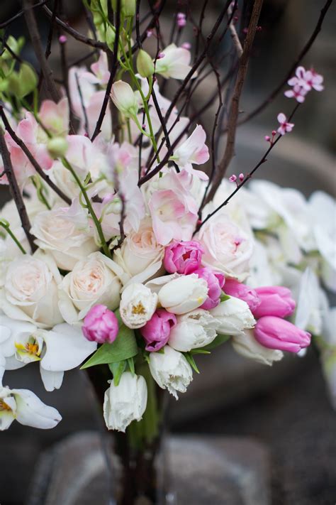 Phaleonopsis, Orchids & Tulips | Plants n' Petals Floral Arrangement