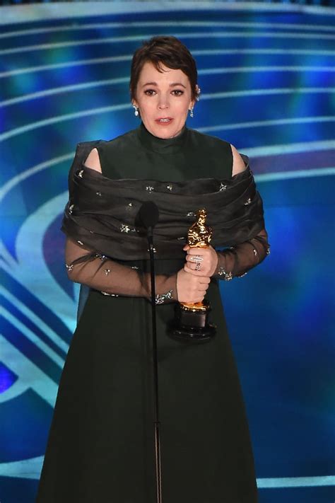 Olivia Colman 2019 Oscars Acceptance Speech Video Popsugar