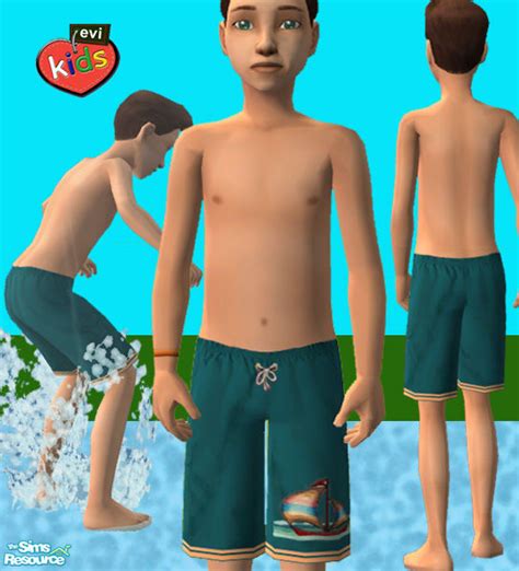 The Sims Resource Evis Kids Swim 5