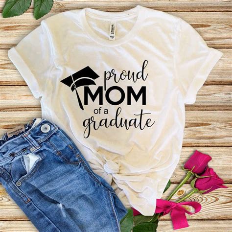 Etsy Proud Mom Of A Graduate Proud Mom Of A Graduate Shirt Proud Mom Shirt Grad Shirt