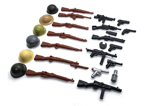 Brickarms® Wwii Weapons Pack V3 Brickmania Toys