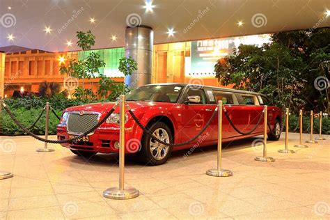 Hard Rock Hotel Red Limo At Macau Editorial Photography Image Of