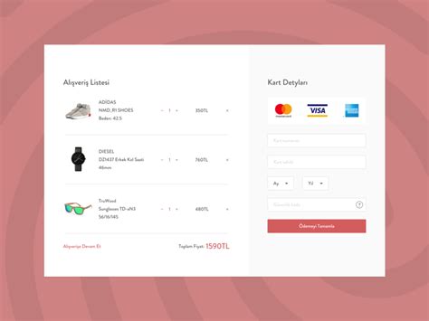 Ecommerce Checkout Page Design