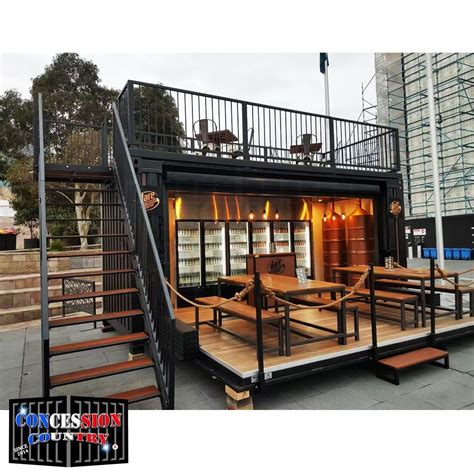 Popular Prefab Portable Mobile Shipping Container Cafe Bar Design Magic