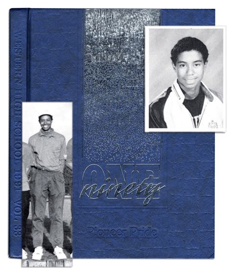 Lot Detail Tiger Woods High School Yearbook With Early Pictures Of