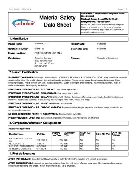 Decorators Choice Caulk Safety Data Sheet Shelly Lighting