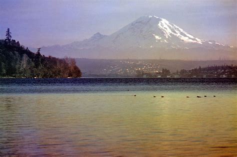 Our Daily Sykes 475 Mount Rainier From Lake Washington