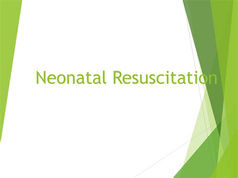 Solution Neonatal Resuscitation Studypool