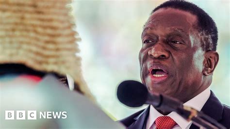 Zimbabwes Mnangagwa Offers Amnesty For Funds Stashed Abroad Bbc News