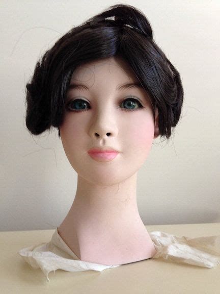 sale 10 off beautiful vintage japanese mannequin head etsy beautiful vintage japanese