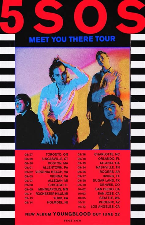 The album was initially set to be released on 22 june 2018, but was later brought forward to 15 june. 5 Seconds of Summer Announce New Album 'Youngblood'
