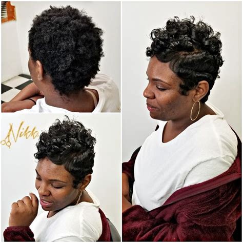 short wave style for black women short waves hair styles beauty