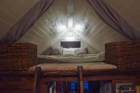 The Lofted Bedroom Might Not Be Too Much Spacious But Who Cares Its A