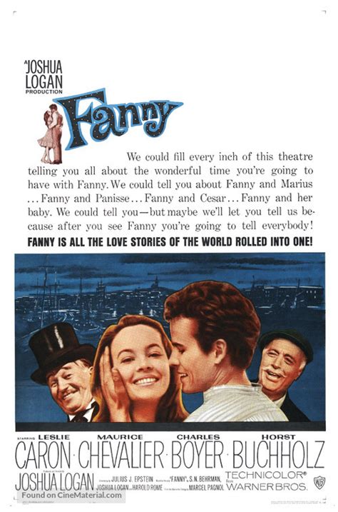 Fanny 1961 Movie Poster
