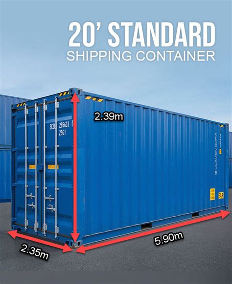 20ft Shipping Container Dimensions And Weight— With Table Charts