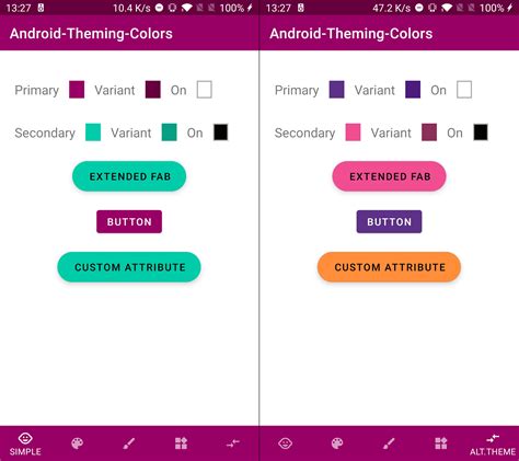 Android Design System And Theming Colors Hugo Matilla