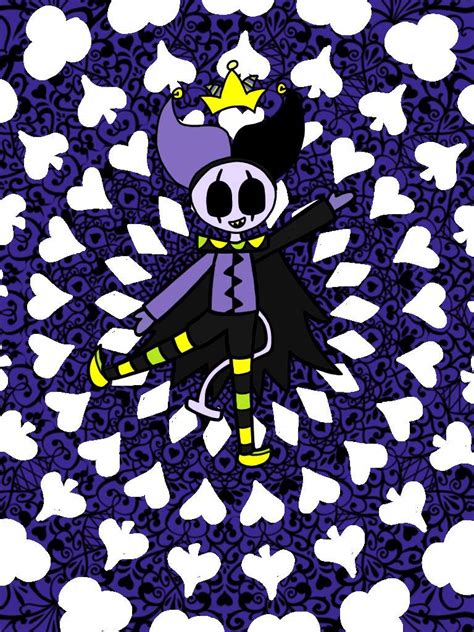 ~jester kings~ jevil and dimentio candle queen art deltarune amino