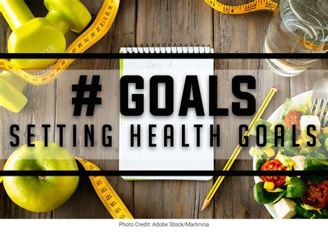 Goals Setting Health Goals Health Goals Health Goals