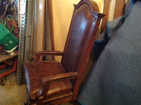 Our chairs are not only beautiful, they're functional. Vintage Marble & Shattuck Courtroom Judge's Chair ...