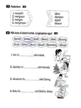 Lembaran kerja dst tahun 3. Lembaran kerja bahasa melayu tahun 2 | Malay language ...