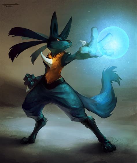 Lucario By Thiago Almeida On Deviantart