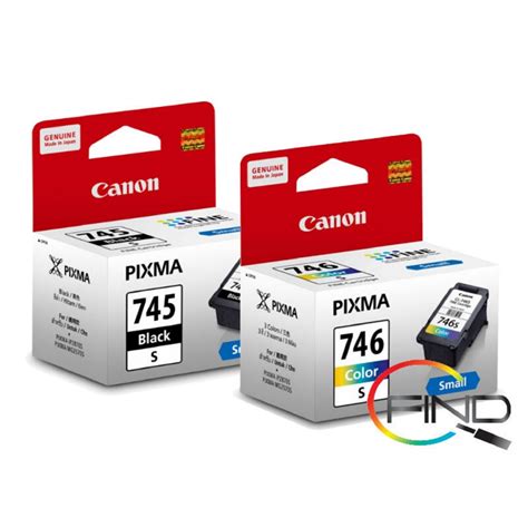 Canon Pg 745s Black Cartridge Cl 746s Color Cartridge For Ts207ts307