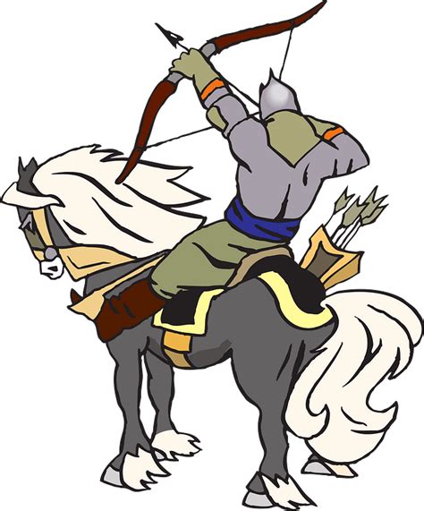 Archer On A Horse Clipart Free Download Transparent Png Creazilla