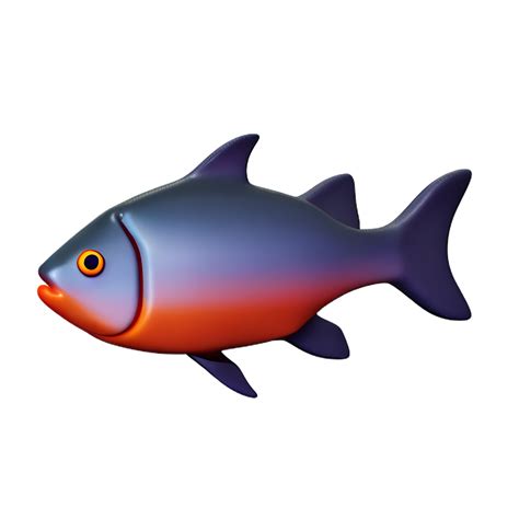 Fish 3d Icon Illustration 28207011 Png