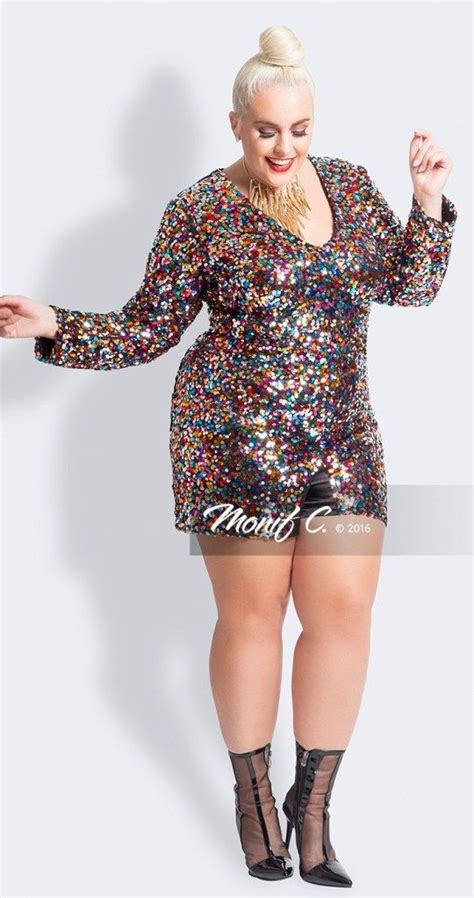 27 Plus Size Sequin Dresses With Sleeves Plus Size New Years Dresses Plus Size Fashion