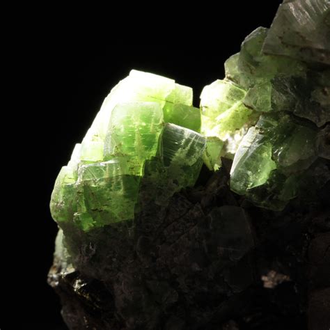 Ludlamite Good Sized Crystals Rare Locality Colavi Mine