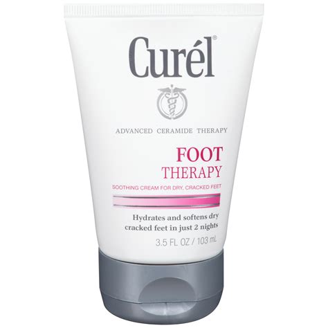 Curel Foot Therapy Foot Cream For Dry Cracked Feet 35 Fl Oz 103 Ml