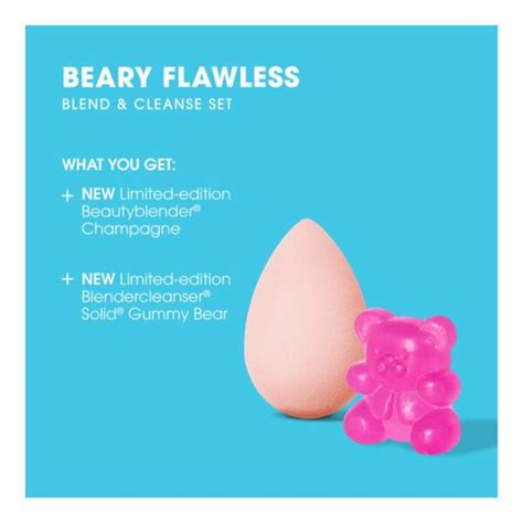 beautyblender® sweetest blend beary flawless set skincolab